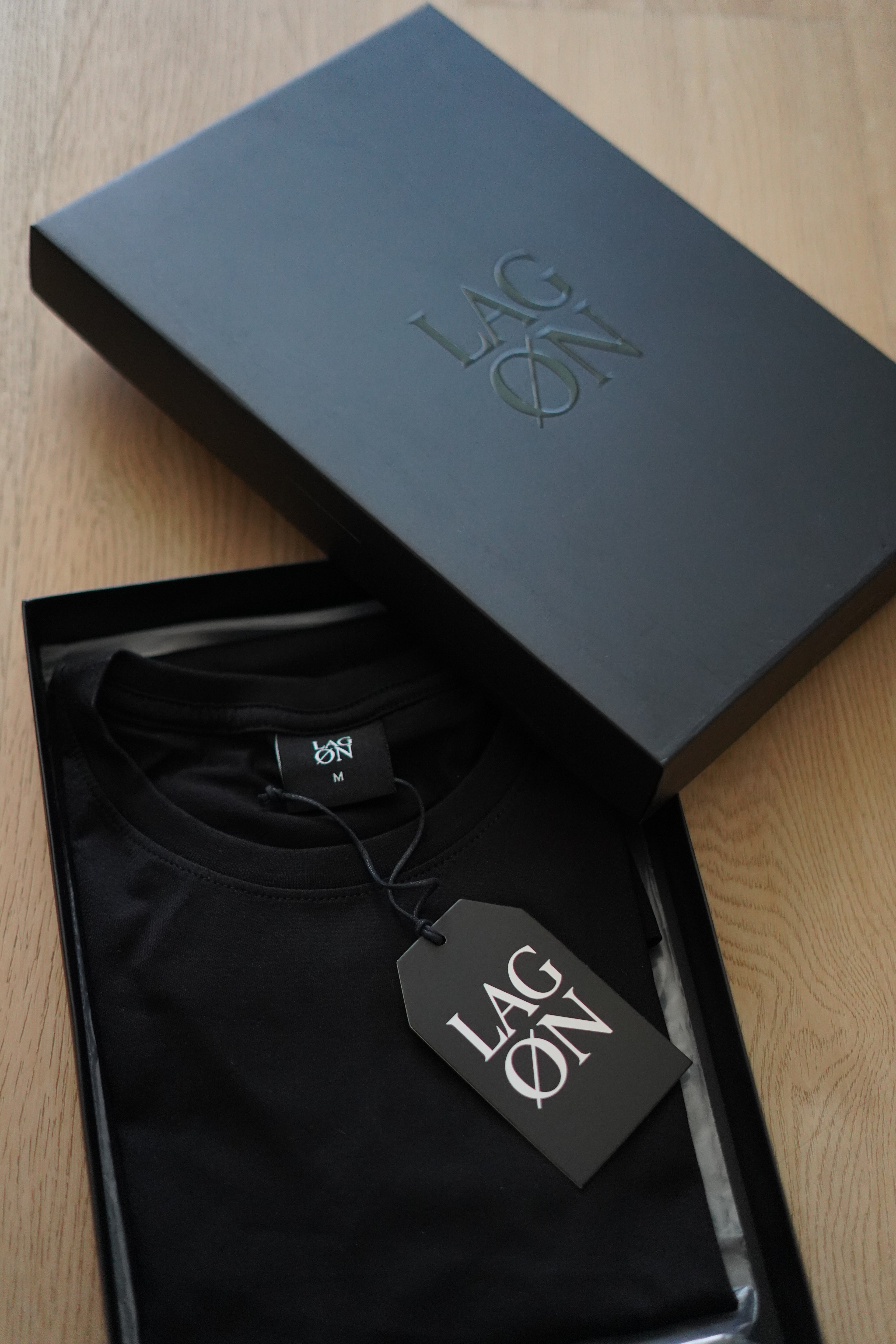 LAGØN Pima T-Shirt – the black 
